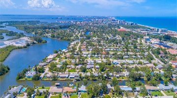 Aerial photo of brevard county